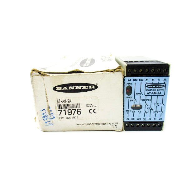 BANNER ENGINEERING AT-AM-2A 71976 115VAC NSMP