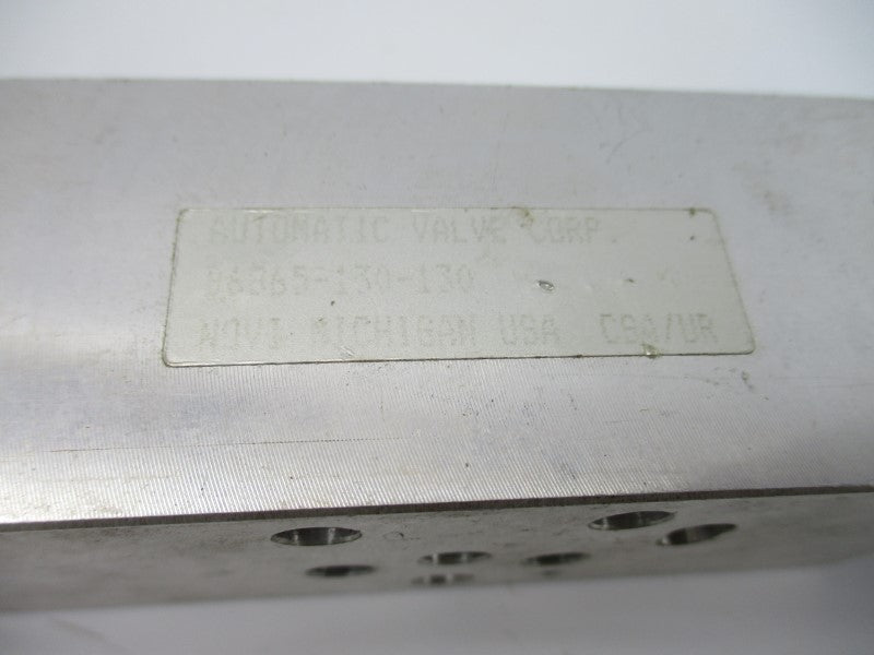 AUTOMATIC VALVE B6865-130-130 NSNP
