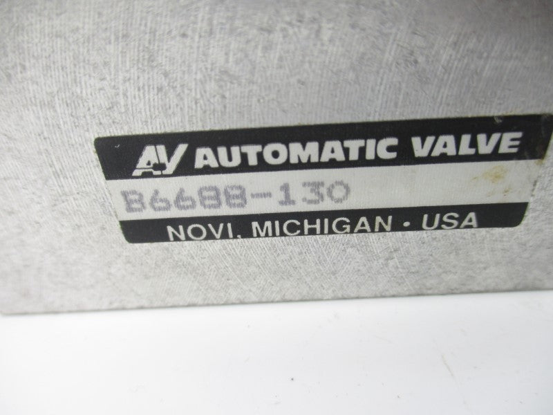 AUTOMATIC VALVE B6688-130 UNMP