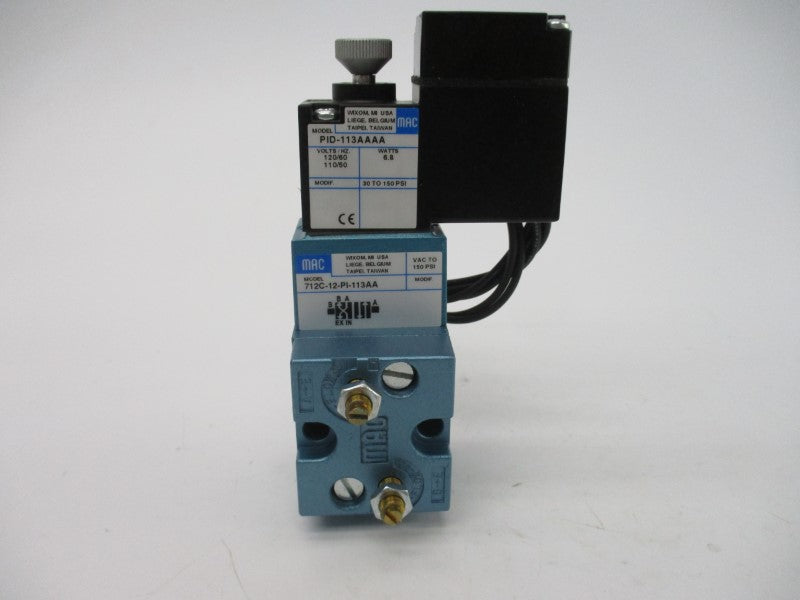 MAC 712C-12-PI-1113AA 110/120V 150PSI NSMP