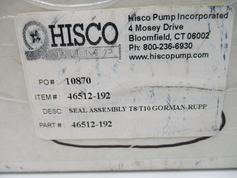 HISCO 46512-192 NSMP