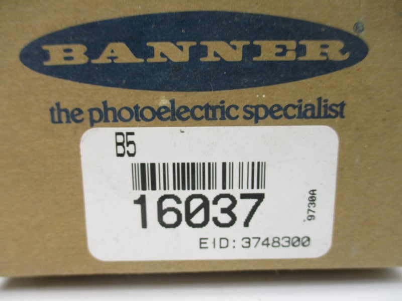 BANNER ENGINEERING B5 16037 12-18VDC 250A NSMP