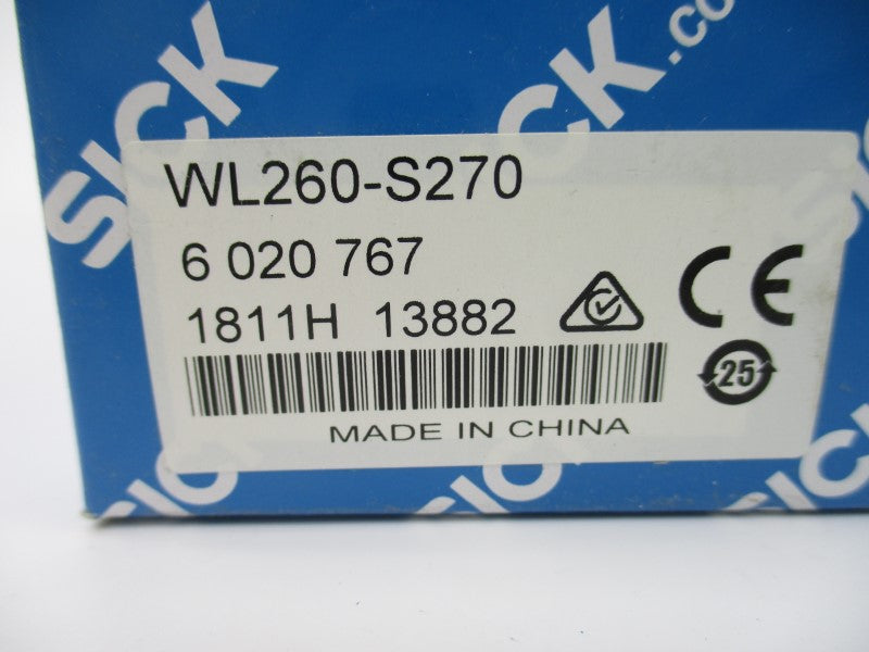 SICK WL260-S270 6020767 240VAC 3A NSMP