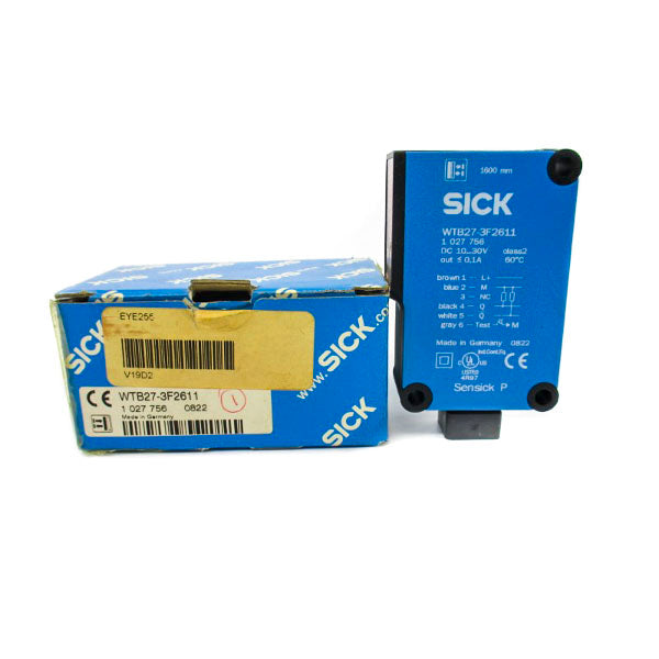 SICK WTB27-3F2611 1027756 10-30V 0.1A NSMP