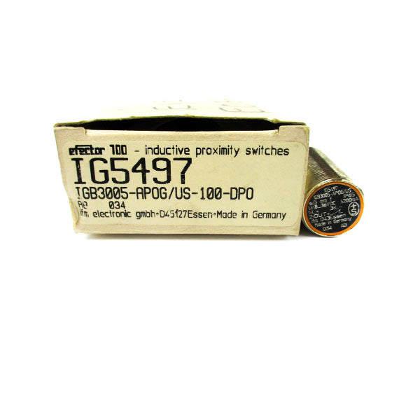 IFM EFECTRO IG5497 IGB3005-AP0G/US-100-DP0 18-36VDC NSMP