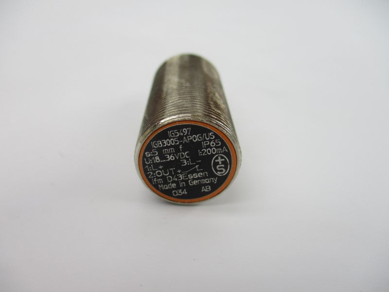 IFM EFECTRO IG5497 IGB3005-AP0G/US-100-DP0 18-36VDC NSMP