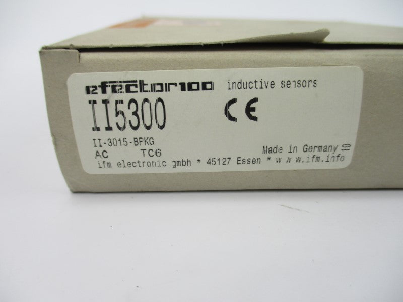 IFM EFECTOR II5300 II-3015-BPKG 10-36VDC NSMP