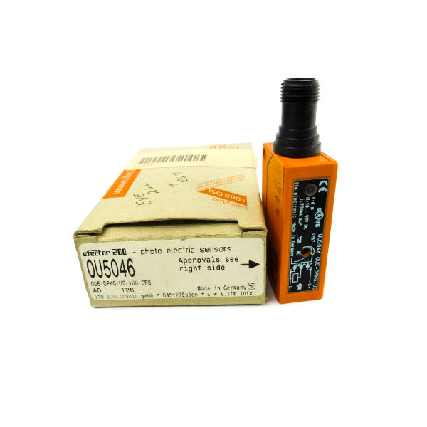 IFM EFECTOR OU5046 OUE-DPKG/US-100-DPS 10-55VDC NSMP