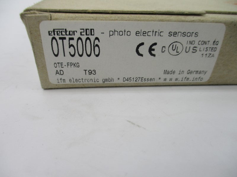IFM EFCTOR OT5006 OTE-FPKG 10-55VDC NSMP