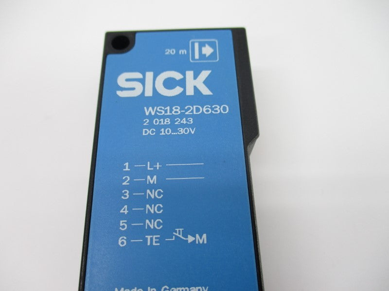 SICK WS18-2D630 2018243 10-30VDC NSNP