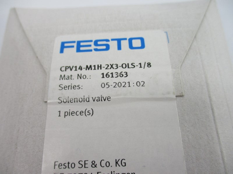 FESTO CPV14-M1H-2X3-OLS-1/8 161363 NSFS