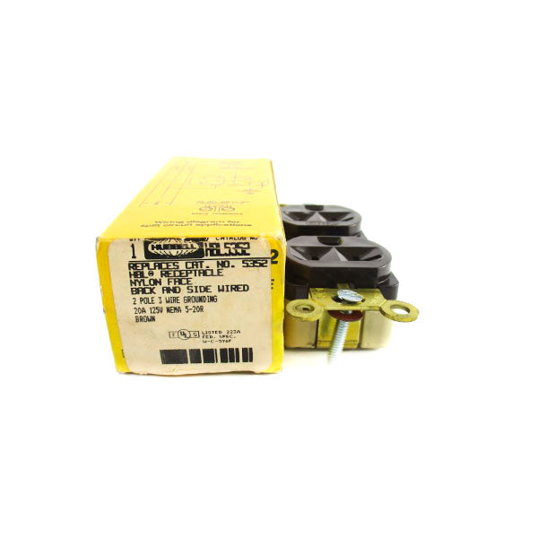 HUBBELL HBL5352 125V 20A NSMP