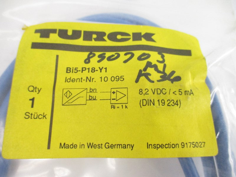 TURCK BI5-P18-Y1 10095 8.2VDC NSMP
