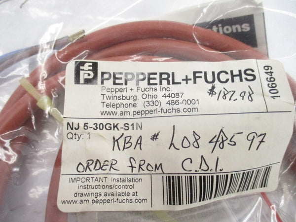 PEPPERL+FUCHS NJ5-30GK-S1N NSMP