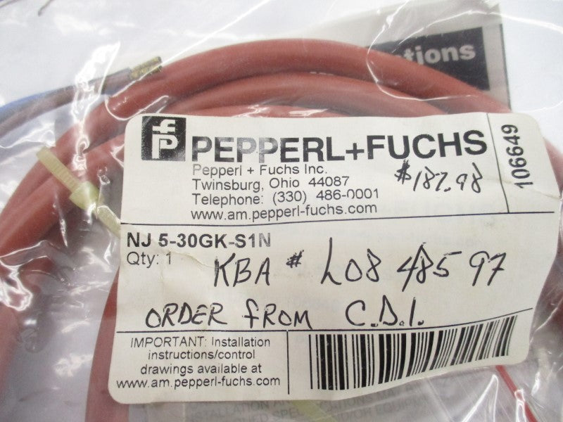 PEPPERL+FUCHS NJ5-30GK-S1N NSMP