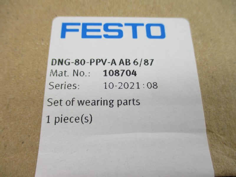 FESTO DNG-80-PPV-AAB6/87 108704 NSFS