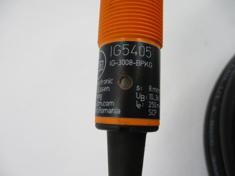 IFM EFECTOR IG5405 IG-3008-BPKG 10-36VDC NSNP