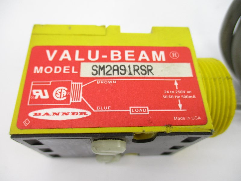 BANNER ENGINEERING SM2A91RSR 24-250VAC UNMP