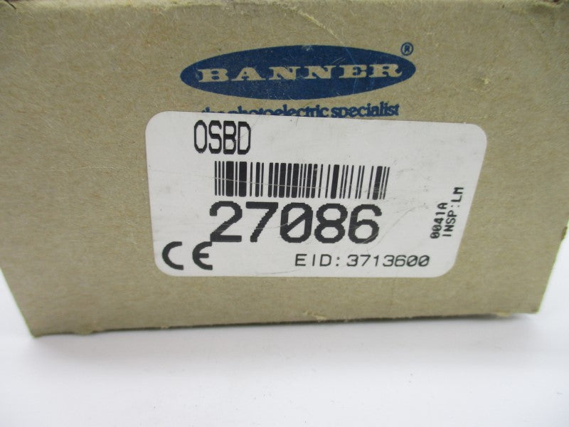 BANNER ENGINEERING OSBD 27086 (AS PICTURED) NSMP
