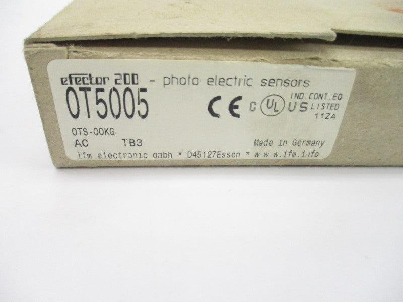 IFM EFECTOR OT5005 OTS-OOKG 10-55VDC NSMP