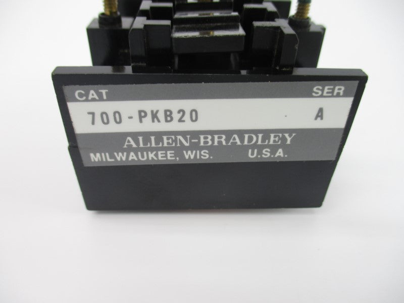 ALLEN BRADLEY 700-PKB20 SER. A NSNP