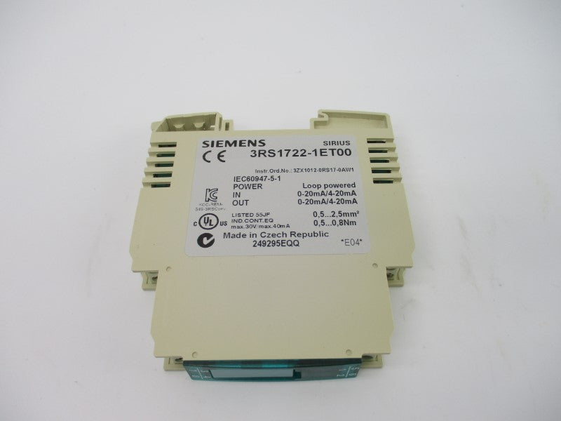 SIEMENS 3RS1722-1ET00 30V NSMP
