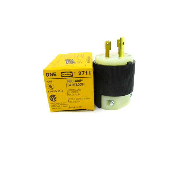 HUBBELL 2711 125/250V 30A NSMP