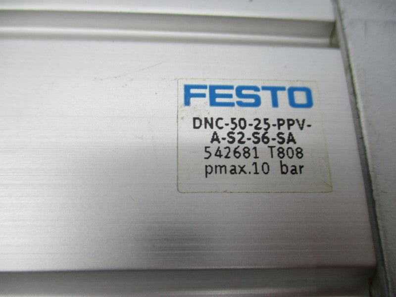 FESTO DNC-50-25-PPV-A-S2-S6-SA 542681 NSNP
