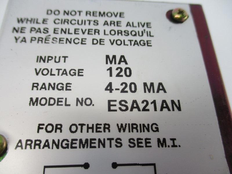 FOXBORO ESA21AN 120V NSNP