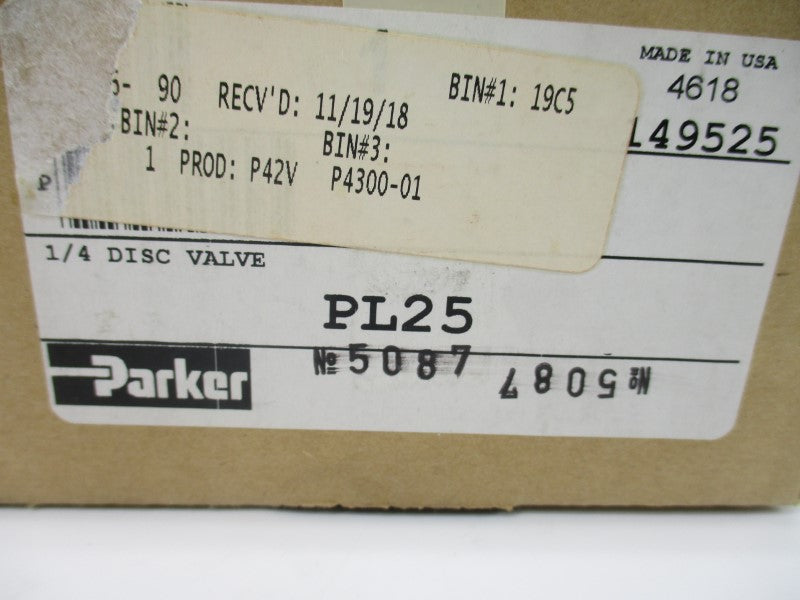 PARKER PL25 150PSI 1/4" NSMP