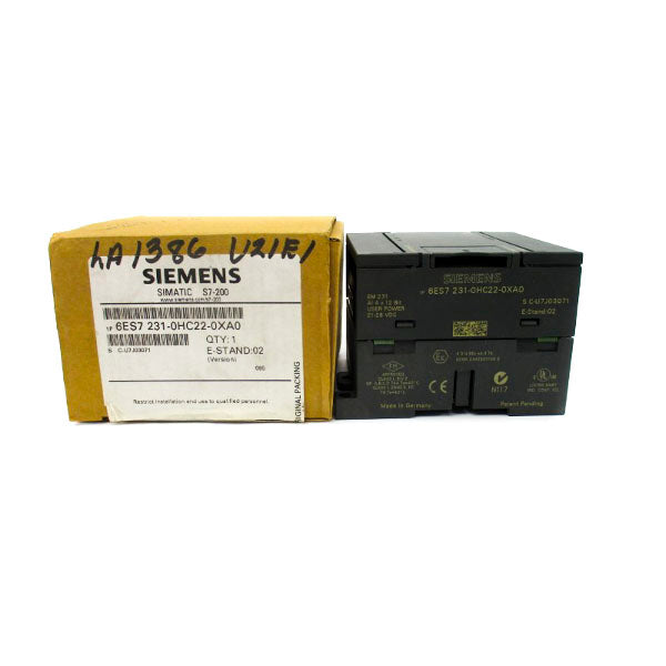SIEMENS 6ES7231-0HC22-0XA0 21-28VDC NSMP