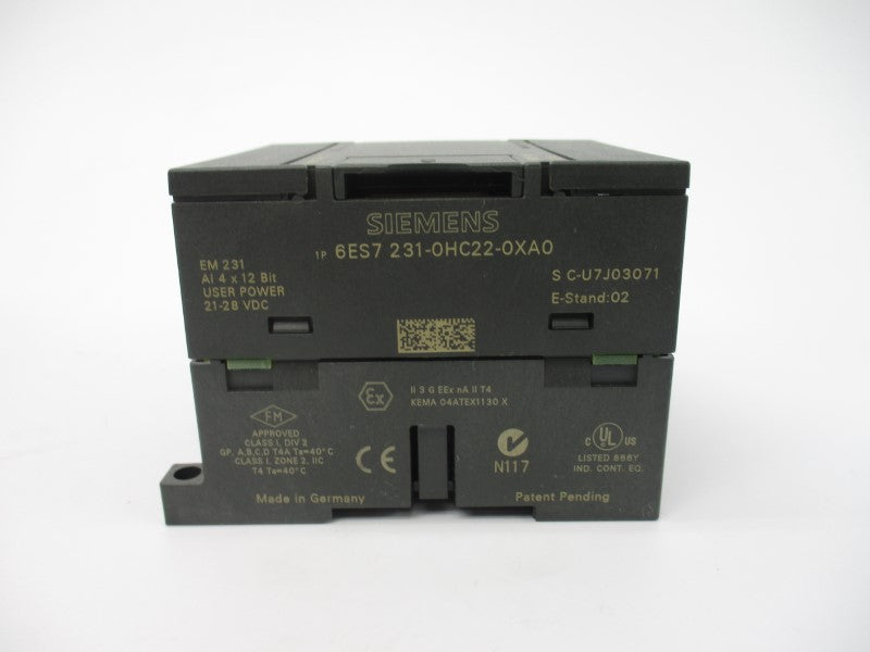 SIEMENS 6ES7231-0HC22-0XA0 21-28VDC NSMP
