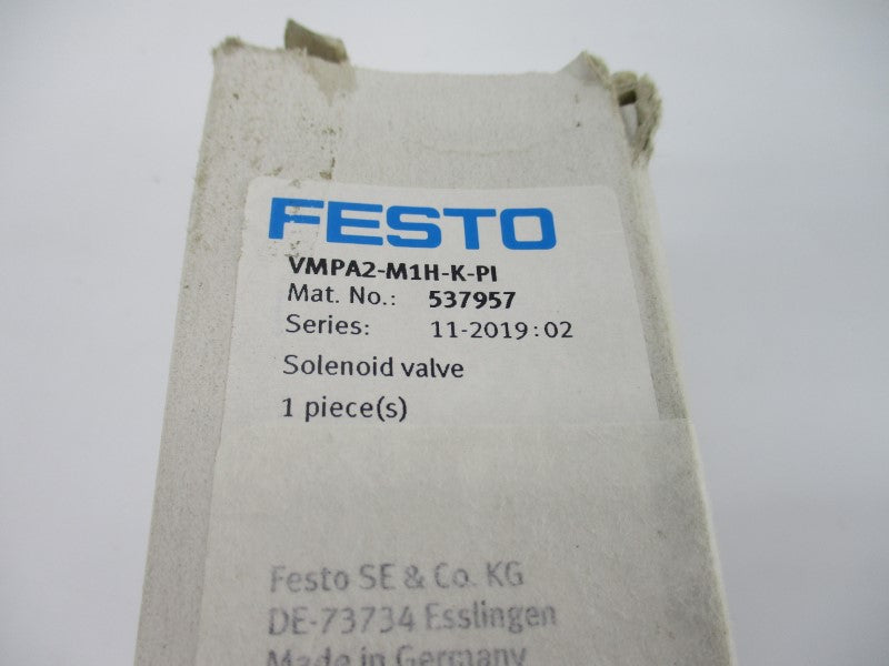 FESTO VMPA2-M1H-K-PI 537957 15VDC NSMP