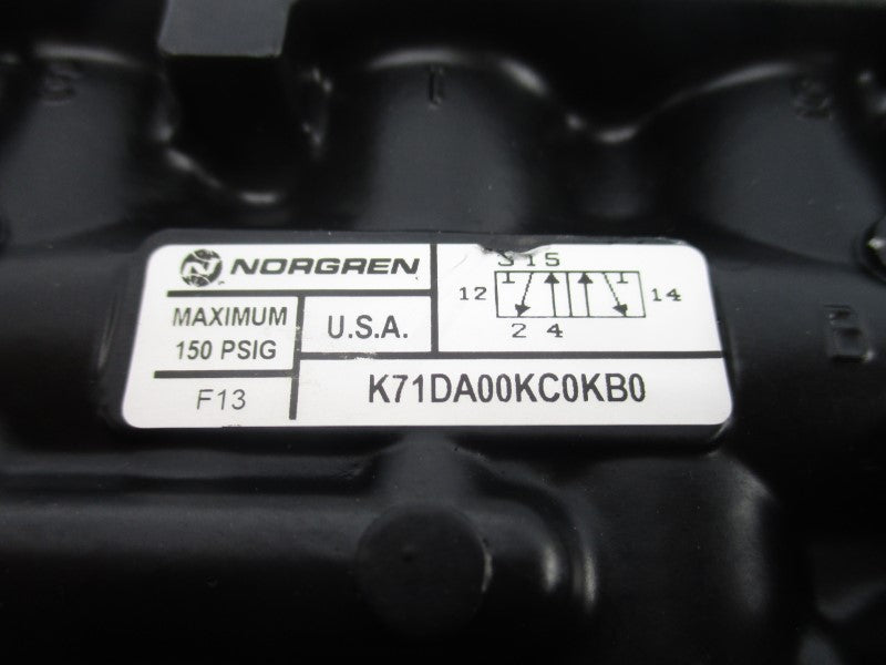 NORGREN K71DA00KC0KB0 150PSI NSNP