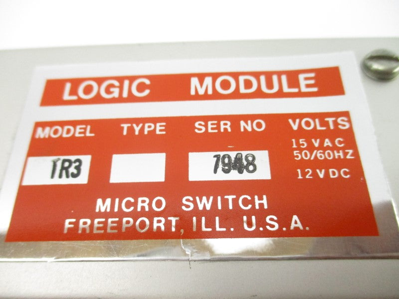 MICRO SWITCH TR3 15VAC UNMP