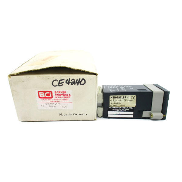 BARKER CONTROLS G0-721-101 12-24VDC NSMP