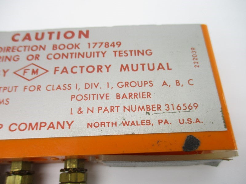 LEEDS & NORTHRUP 316569 NSNP