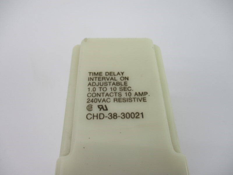 POTTER & BRUMFIELD CHD-38-30021 24VDC 10A 1.0-10SEC. NSNP