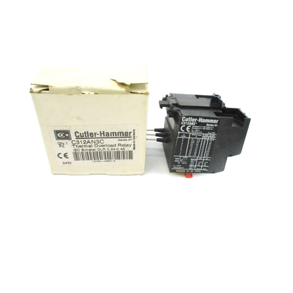 CUTLER HAMMER C312AN3C SER. A1 500V 0.24-0.4A NSMP