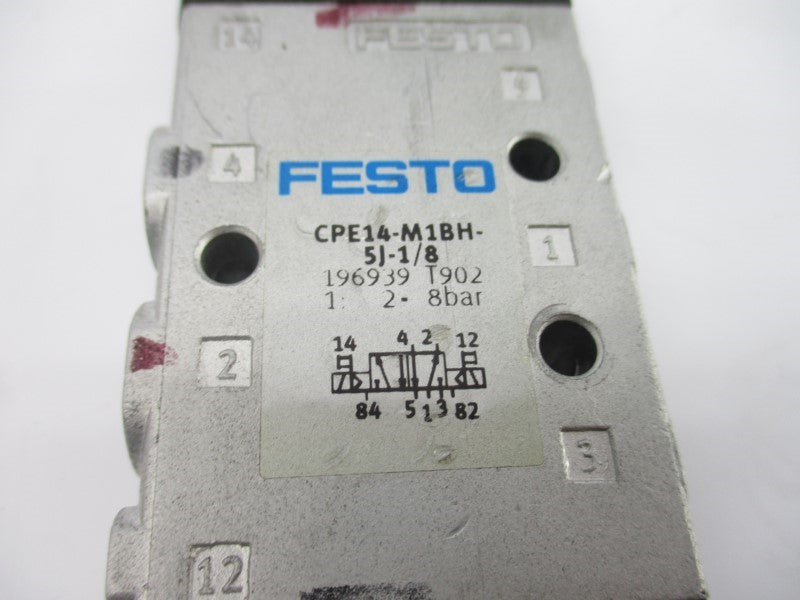 FESTO CPE14-M1BH-5J-1/8 196939 24VDC UNMP