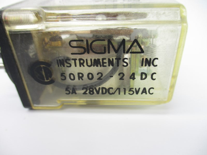 SIGMA 50R02-24DC 115VAC 5A NSNP