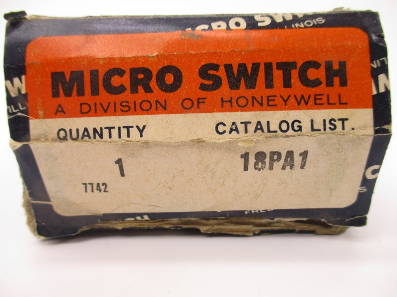 MICRO SWITCH 18PA1 (GREY) (AS PICTURED) NSMP