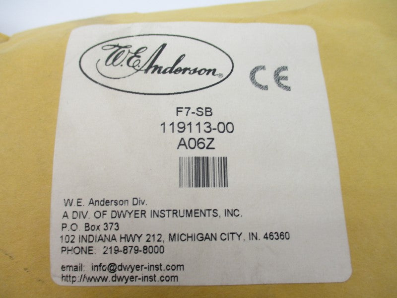 WE ANDERSON F7-SB 119113-00 NSFS