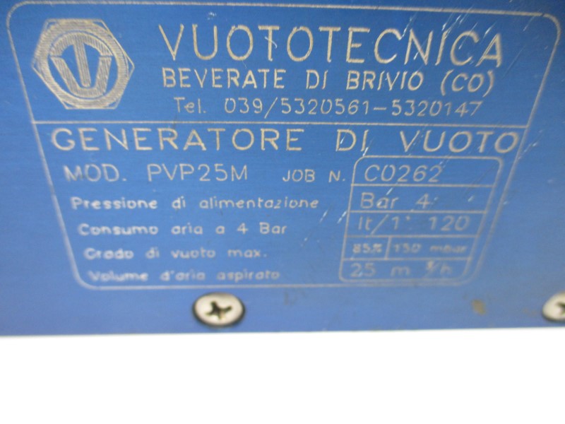VUOTOTECNICA PVP25M UNMP
