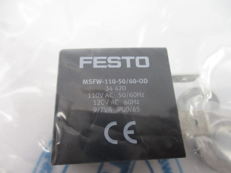FESTO MSFW-110-50/60-OD 34420 110/120VAC NSMP
