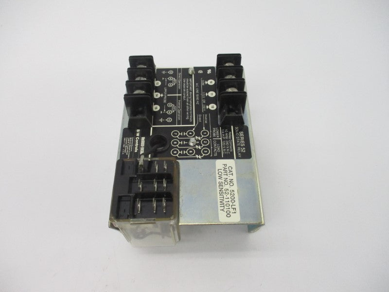 BW CONTROLS 52-110100 5200-LF1 SER. 52 240VAC 10A NSMP