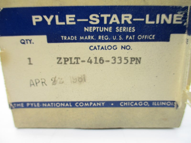 PYLE STAR LINE ZPLT-416-335PN NSMP