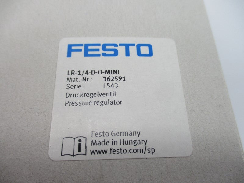 FESTO LR-1/4-D-O-MINI 162591 240PSI NSMP
