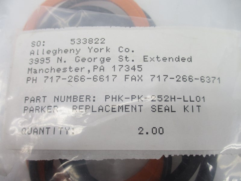 PARKER PHK-PK-252H-LL01 (PKG OF 2) NSMP