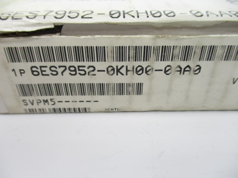 SIEMENS 6ES7952-0KH00-0AA0 5V NSMP